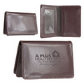 Atlantis Leather Business Card Wallet (Burgundy)